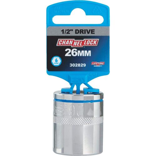 CHANNELLOCK Drive Shallow Metric Socket (302829)