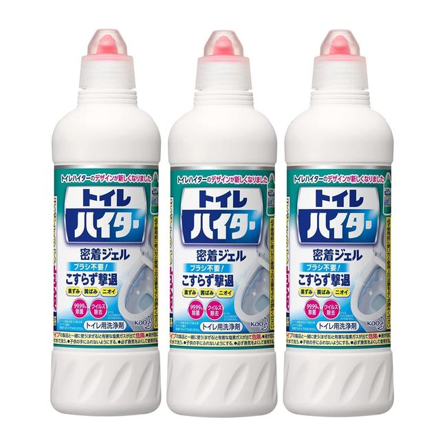 Kao KAO Disinfecting Cleaning Toilet Heater, 16.9 fl oz (500 ml) x 3 Piece Set