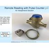 DAE VM-100P 1” Positive Displacement Water Meter, Pulse Output, Gallon+Couplings