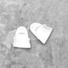 EMSea 2 Pairs Trigger Stop Assistant Buttons Compatible with PS5 Controller L2 R2 Trigger Pad Joystick Extender Triggers Buttons ABS White