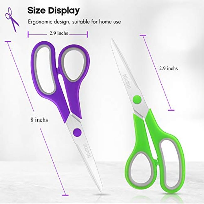 Decorative Scissors Set - Cool Cutting Designs - 8 piece set