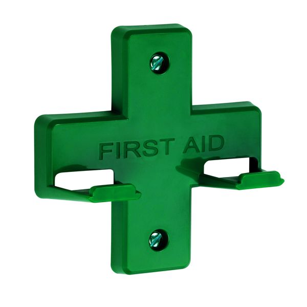 St John Ambulance F30009 Green Wall Bracket for Alpha First Aid Kit