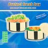 PROTECT FRESH BOX HIGH QUALITY STAINLESS STEEL WARE 10 PC SET(5 container 5 lid)