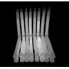 6 inch Premium (15mm) Glow Sticks (10 Pack, White)