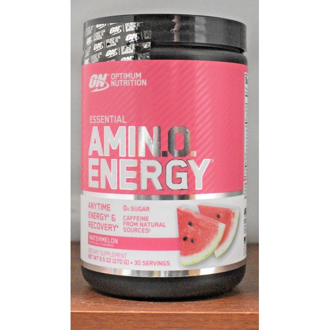 Optimum Nutrition Essential Amino Energy Watermelon 30 Servings 9.5oz