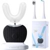 V-White Electric Toothbrush Adults - Ultrasonic U-Shaped Toothbrushes for Teeth Whitening - 360° Mouth Cleansing, Hands free Gums Protection - Wireless Charging & LED Light - Waterproof IPX7 Certified