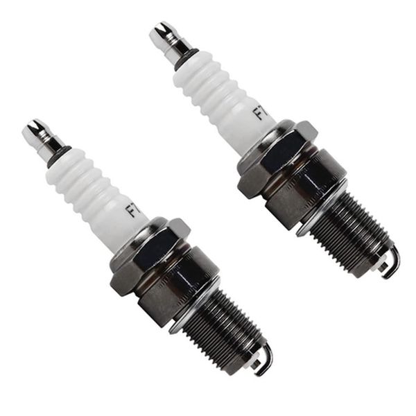 Wai Danie 2pcs Spark Plug F7TC for Honda GX120 GX160 GX200 GX240 GX270 GX340 GX390 Generator Lawnmower Tractor Rototiller Water Pump Go Kart