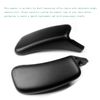 Compatible with Knoll Generation Chair armrest Pads, Suitable for Adjustable Height only Generation Chairs, Black (Pair)
