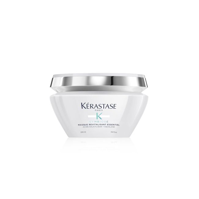 Kérastase | Symbiose, Nourishing Anti-Dandruff Hair Mask, For Thick, Damaged Hair, Sulphate-Free, Masque Revitalisant Essentiel, 200ml