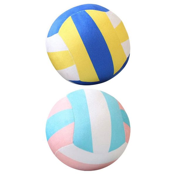 Gadpiparty 2pcs Volleyball Plush Toy Plush Volleyball Pillow Volleyball Throw Pillow Dog Toys Balls Beach Lover Girls Toys for Volleyball Lovers Soft Ball Cloth Girl Child Sports