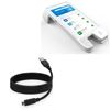 BoxWave Cable Compatible with Pax A60 - DirectSync - USB 3.0 A to USB 3.1 Type C, USB C Charge and Sync Cable - 6ft - Black