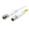 Antenna Divider FF-4875WH 4C Cable Integrated 0.2m (4K8K / Terrestrial Digital/BS CS/CATV Digital Broadcasting Compatible), White
