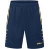 JAKO Kinder Sporthose Allround, Navy/Gold, 164
