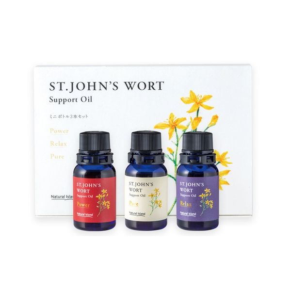 [Hometown Tax] St. John&#39;s Support Oil Mini 3 bottles (Power, Relax, Pure 10ml each) [01148]