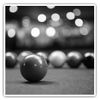 2 x Square 10cm Vinyl Stickers - Pool Table Game Snooker 37399