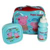 PeppaPig Children's Kids Character Lunch Bag Set