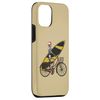 iPhone 12/12 Pro Skeleton Cycling Surfing Board Retro Smartphone Case