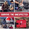 Surviveware 119 Pcs Comprehensive Premium Survival First Aid Kit