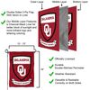 OU Sooners Shield Garden Flag and Yard Banner