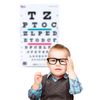 Snellen Chart with Red Green Lines 20 Ft