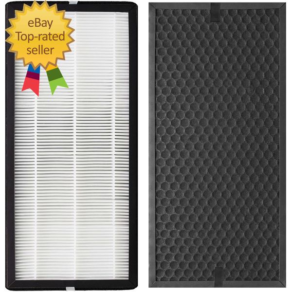 XD6065 Activated Carbon & XD6075 True HEPA Replacement Filter Compatible 