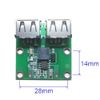 (5 Pack) JacobsParts 15W Dual USB 5V 3A DC-DC Buck Voltage Step-Down Charging Module 9V 12V 24V Input