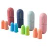 LIKENNY Earplugs, Sleeping Earplugs, Noise Reducing, 38 dB, High Performance, Soundproof, Strongest for Sleeping, Airplanes, Work, Noise Canceling, Studying, Camping, Meditation, Noise Protection, Washable, Reusable, 4 Pairs