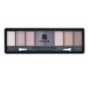 8-color eyeshadow palette, luxurious contouring eyeshadow palette, matte pearlescent high-color warm eyeshadow palette, suitable for noble dinner makeup, glitter and dazzling color