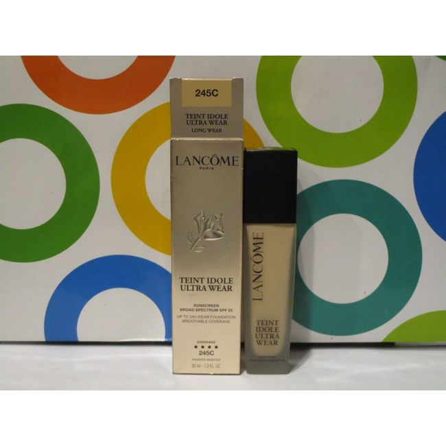 LANCOME ~ TEINT IDOLE ULTRA WEAR LONG WEAR FOUNDATION ~ # 245 (C) ~ BOXED