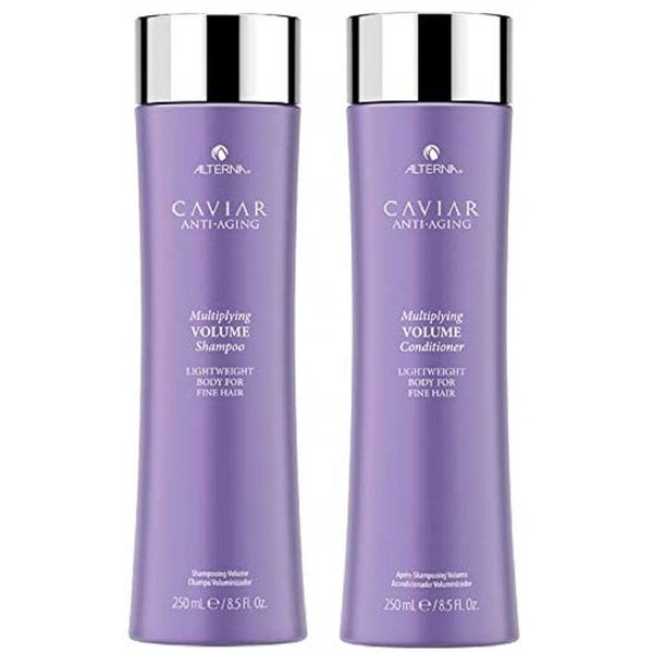 Alterna Multiplying Volume Caviar Anti Aging Bodybuilding Volume Shampoo and Conditioner Duo, 8.5 Ounce by Alterna