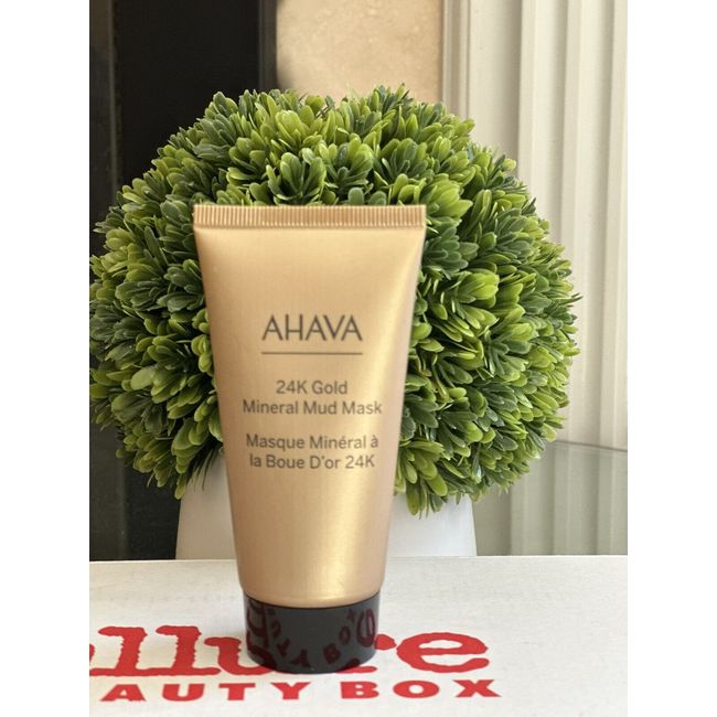 Ahava 24K Gold Mineral Mud Mask Full Size 1.7oz, 50ml New w/o Box, Sealed