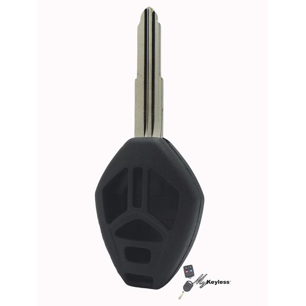 Brand New Mitsubishi Replacement Uncut Key Blade Car Remote Combo Shell 4 Button