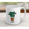 Shopagift Crazy Cappuccino Guy Mug Coffee Drink White 11oz Large Ceramic Cup
