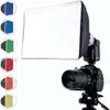 Flash Gun Strobies Flex Mount Modifier, Adapter Kit with Softbox, Diffuser, Beauty Dish Reflector, Snoot, Honeycomb, Barndoor