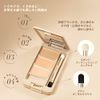 ukiss Palette Concealer 3 Colors High Cover Tight Double Ended Brush (01# Natural Beige)