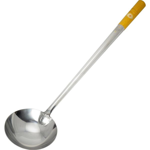 Light Japanese Stainless Steel Wok Ladle (160ml Capacity) ⌀110mm