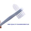 Ocircle Denture Cleaning Brush hygienic Denture Cleaner Set, T-Shaped Denture Special Toothbrush Tool, Small Hard Toothbrush, for Denture Care(Pack of 3)
