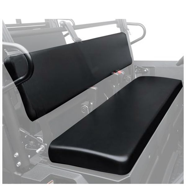 KUAFU Front Seat Back & Seat Bottom Cover Compatible with 1993-2019 Kawasaki Mule 2500 2510 3000 3010 4000 4010 Bench Seat Cover