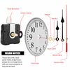 3 Set Wall Clock Quartz Movement Mechanism Hands Repair DIY Replacement Tool Kit