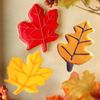 JOB JOL Fall Leaf Cookie Cutters 4 PCS, 3.5'' to 4''