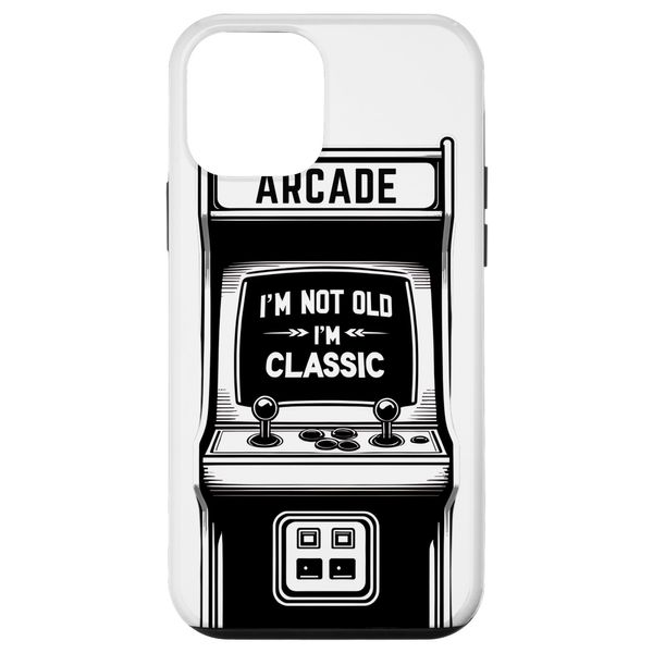 iPhone 12 mini I'm Not Old I'm Classic Funny Retro Arcade Machine Graphic Smartphone Case