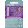 Trojan Ultra Thin Lubricated Condoms - 3 Count, Pack of 6 (Packaging May Vary)