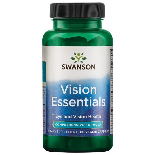 Swanson Vision Essentials 60 Veg Capsules