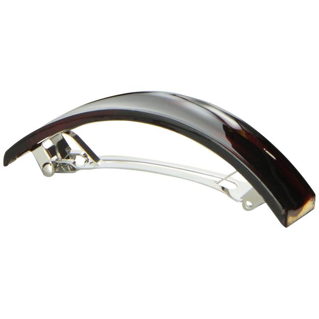 CaravanCanal Tubular Barrette For Thick Hair Tortoise Shell