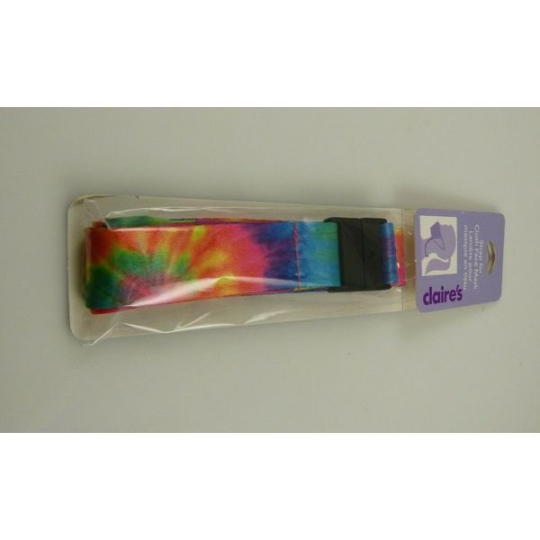 lanyard strap cord Rainbow tye dye for stop dropping your face mask on the floor