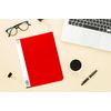 1 x A4 Display Book 20 Pocket | Presentation Folder | Home and Office Use (Red)