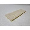 Sunflower Yellow Ceramic Tile Bullnose Backsplash Curved Edge Subway Trim