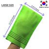 NEPURE Korean Exfoliating Mitt, Large Size, 5 Colors, Back and Body Exfoliating Washcloth for Removing Dry, Reusable (Mix, 5)