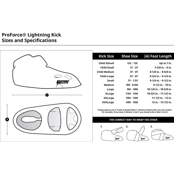 Pro Force Lightning Kicks Sparring Shoes/Footgear - Silver - Size 3-4 | Child Medium