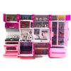 Doll Modern Kitchen Mini Playset|Kitchen Toys Pretend Play w/ light &sounds